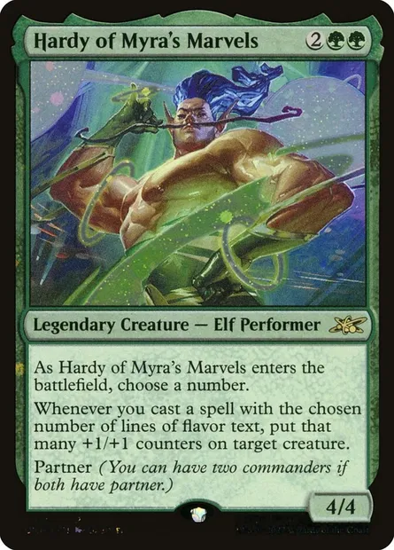 Hardy of Myra's Marvels, Magic card UNF 427 — Unfinity set