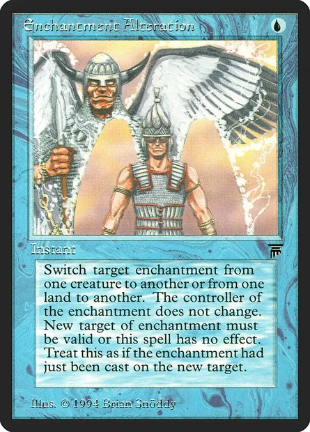 Enchantment Alteration, Magic card LEG 53 — Legends set