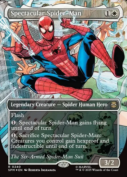 Le spectaculaire Spider-Man, carte Magic SPM 240 — extension Marvel's Spider-Man