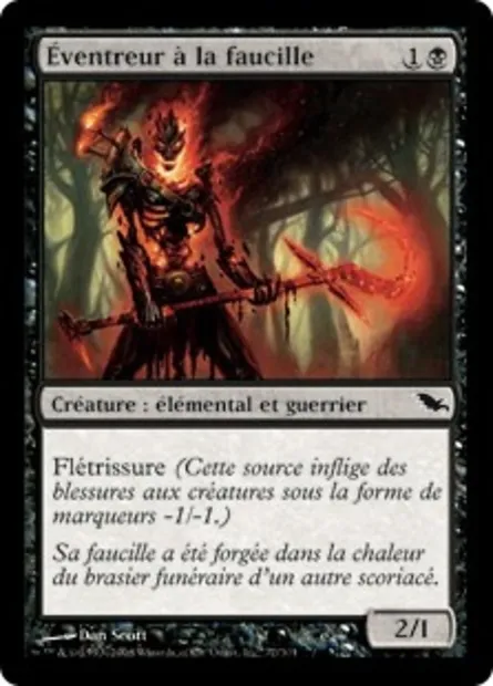 Éventreur à la faucille, carte Magic SHM 77 — extension Sombrelande