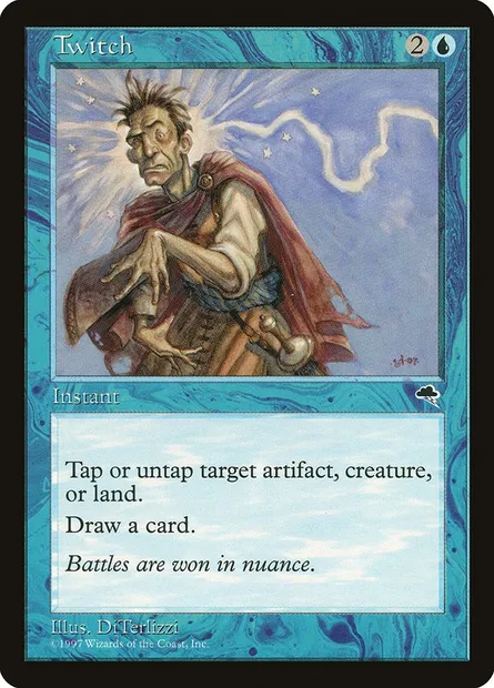 Spasme, carte Magic TMP 99 — extension Tempête