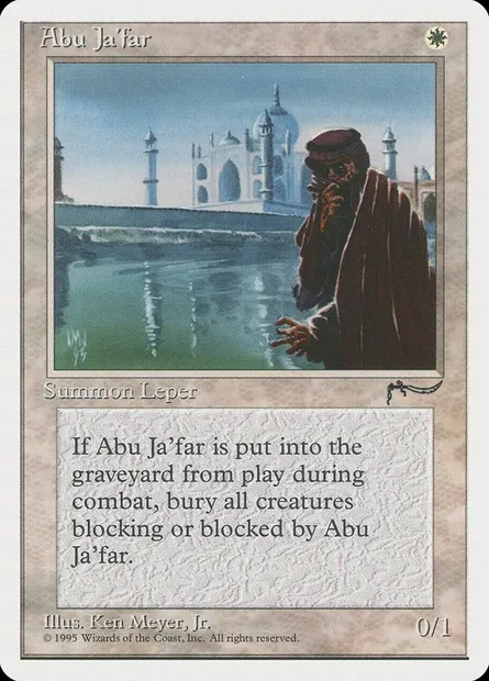 Abu Ja'far, carte Magic CHR 1 — extension Chronicles