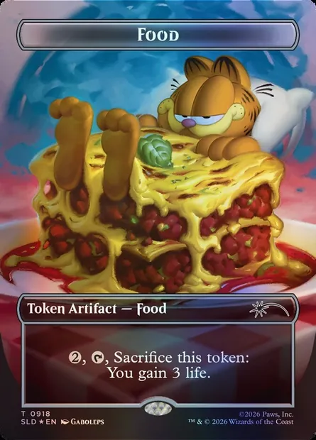 Food, carte Magic SLD 918 — extension Secret Lair Drop