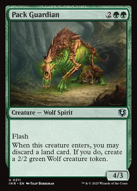 Pack Guardian, Magic card INR 211 — Innistrad Remastered set
