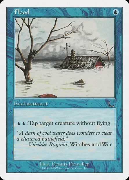 Flood, Magic card BRB 28 — Battle Royale Box Set set