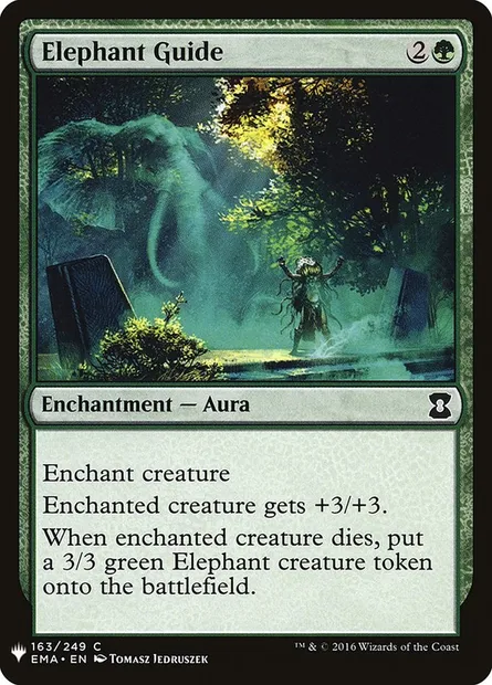 Elephant Guide, Magic card PLST EMA-163 — The List set