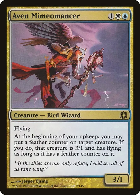 Aven Mimeomancer, Magic card ARB 2 — Alara Reborn set