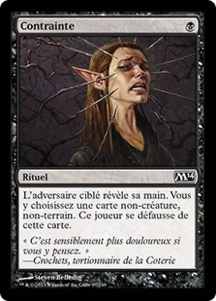 Contrainte, carte Magic M14 97 — extension Magic 2014