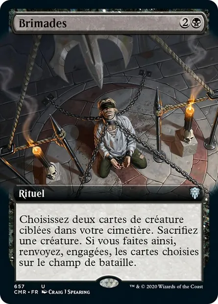 Brimades, carte Magic CMR 657 — extension Commander Legends