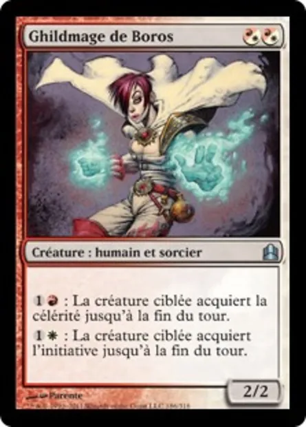 Ghildmage de Boros, carte Magic CMD 186 — extension Commander 2011