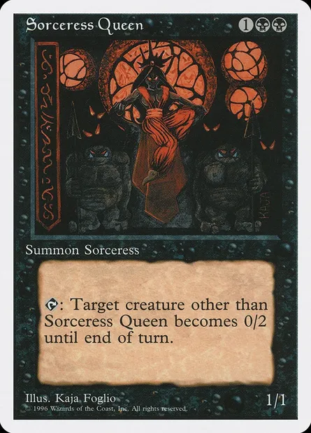 Sorceress Queen, Magic card ITP 24 — Introductory Two-Player Set set