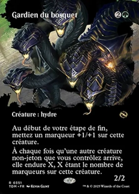 Gardien du bosquet, carte Magic TDM 351 — extension Tarkir: Dragonstorm