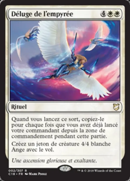Déluge de l'empyrée, carte Magic C18 2 — extension Commander 2018