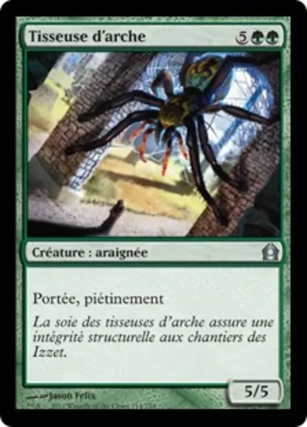 Tisseuse d'arche, carte Magic RTR 114 — extension Retour à Ravnica