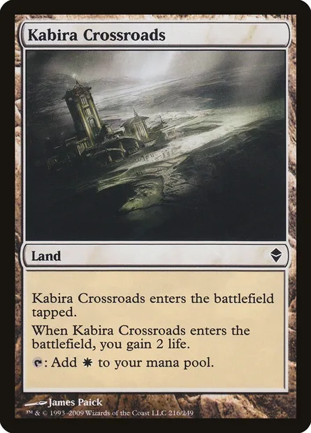 Kabira Crossroads, Magic card ZEN 216 — Zendikar set