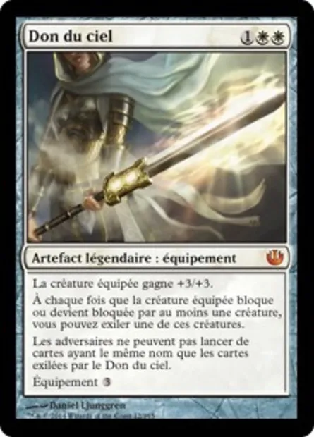 Don du ciel, carte Magic JOU 12 — extension Incursion dans Nyx