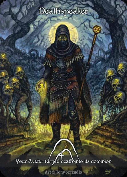 Deathspeaker, carte Sorcery PRO 007 — extension Promotional