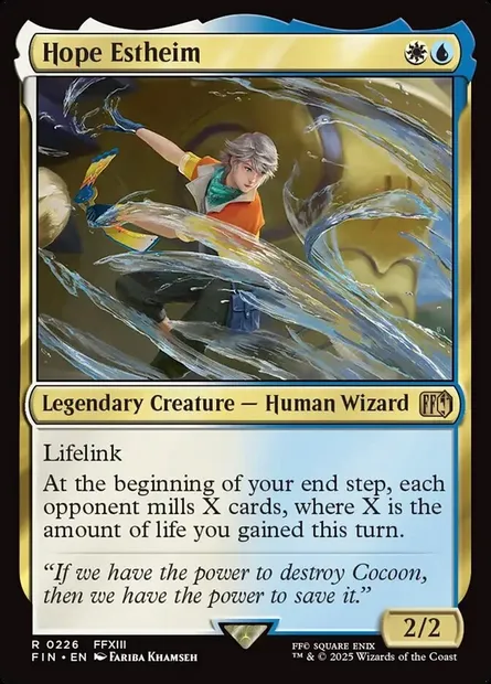 Hope Estheim, Magic card FIN 226 — Final Fantasy set