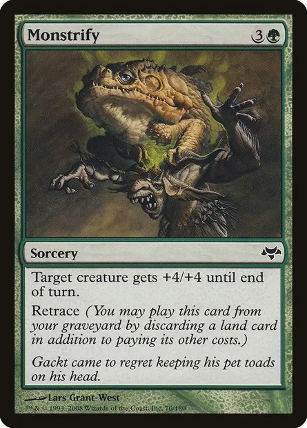 Monstrify, Magic card EVE 70 — Eventide set