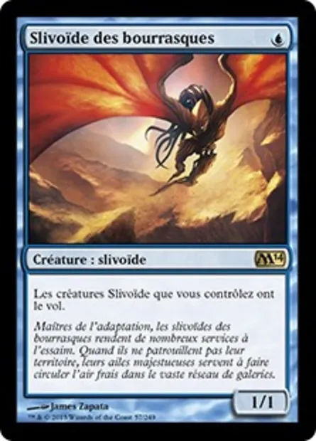 Slivoïde des bourrasques, carte Magic M14 57 — extension Magic 2014