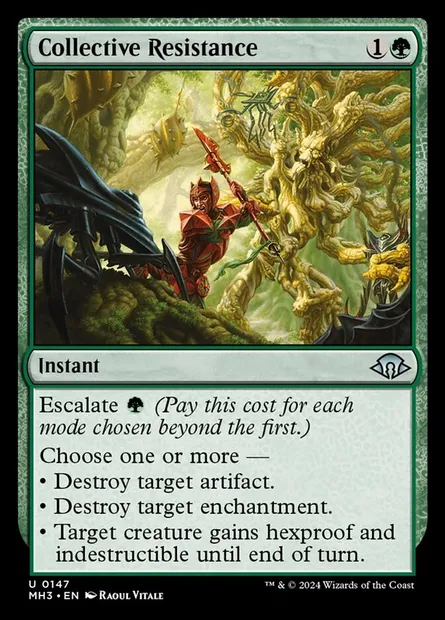 Collective Resistance, Magic card MH3 147 — Modern Horizons 3 set