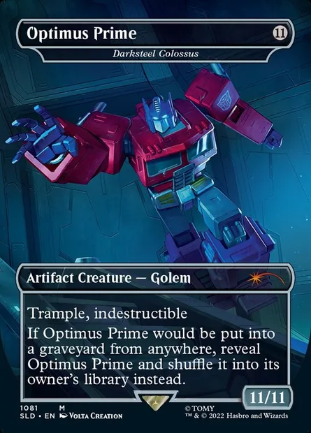 Darksteel Colossus // Darksteel Colossus, carte Magic SLD 1081 — extension Secret Lair Drop