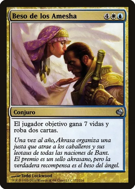 Baiser de l'Amesha, carte Magic PS11 172 — extension Salvat 2011