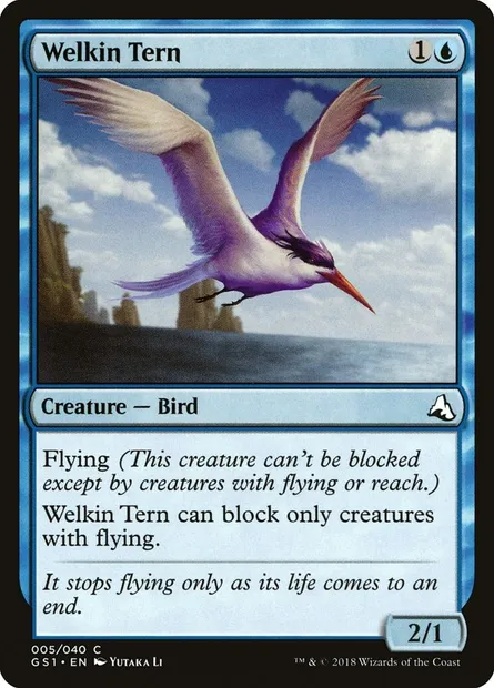 Welkin Tern, Magic card GS1 5 — Global Series Jiang Yanggu & Mu Yanling set