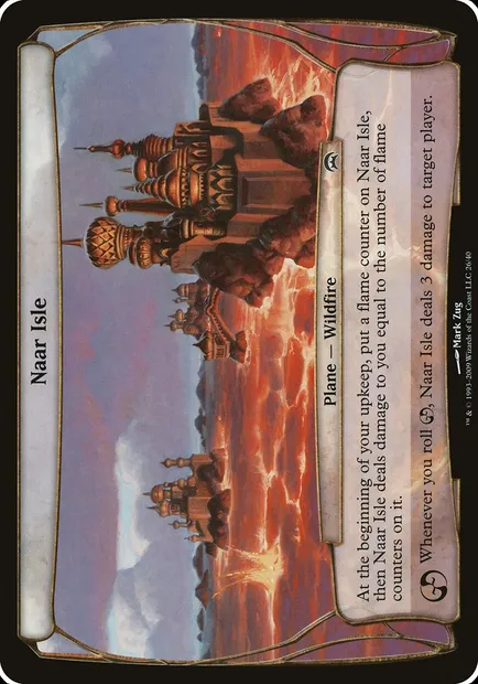 Naar Isle, Magic card OHOP 26 — Planechase Planes set