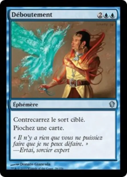 Déboutement, carte Magic C13 39 — extension Commander 2013