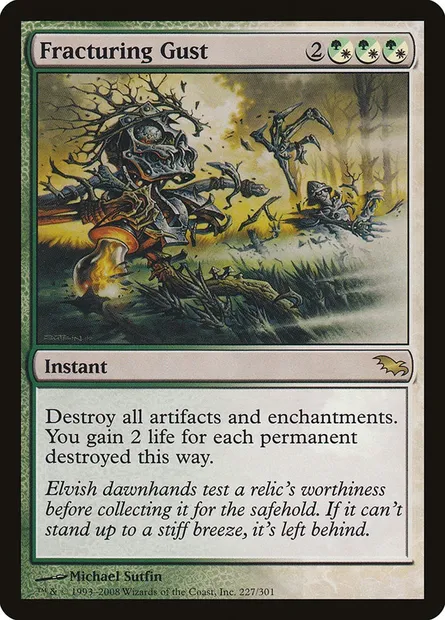 Fracturing Gust, Magic card SHM 227 — Shadowmoor set