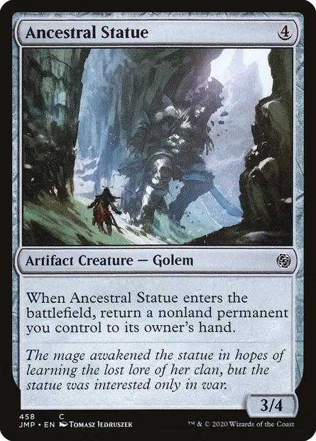 Ancestral Statue, Magic card JMP 458 — Jumpstart set