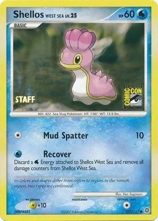 Shellos West Sea, Pokémon card PR 107s — Assorted Promos set