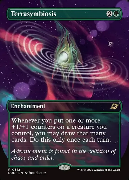 Terrasymbiosis, Magic card EOE 312 — Edge of Eternities set