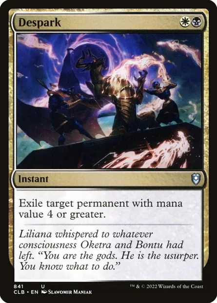 Despark, Magic card CLB 841 — Commander Legends: Battle for Baldur's Gate set