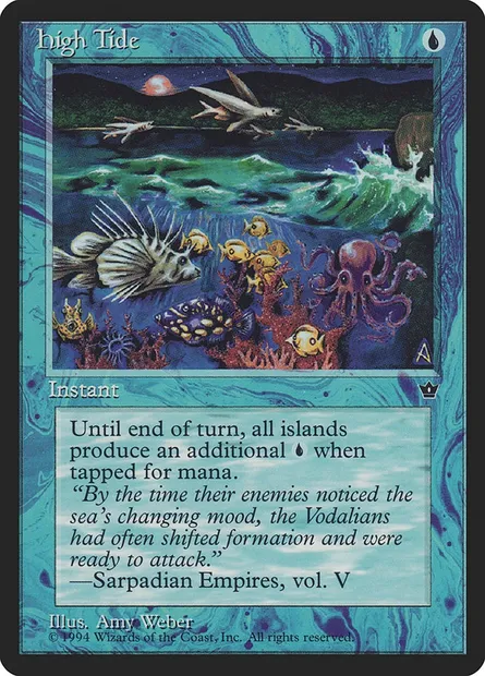 High Tide, Magic card FEM 18c — Fallen Empires set