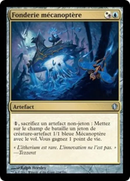 Fonderie mécanoptère, carte Magic C13 234 — extension Commander 2013