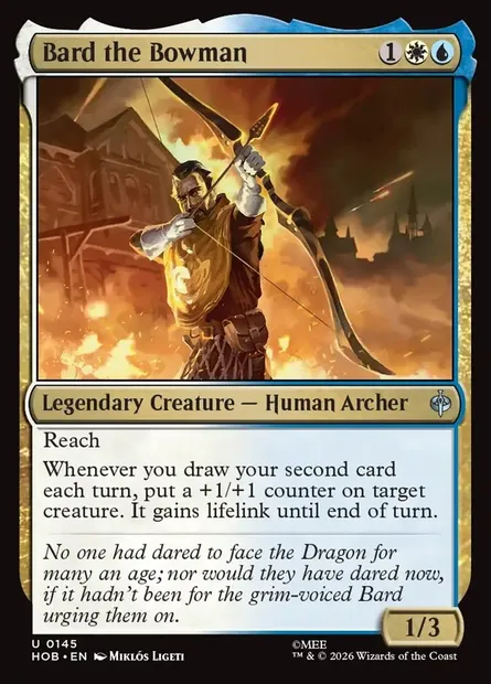 Bard the Bowman, Magic card HOB 145 — The Hobbit set
