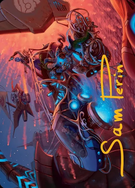 Rangers' Refueler // Rangers' Refueler, Magic card ADFT 27 — Aetherdrift Art Series set