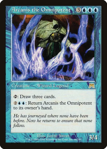 Arcanis l'omnipotent, carte Magic ONS 66 — extension Carnage