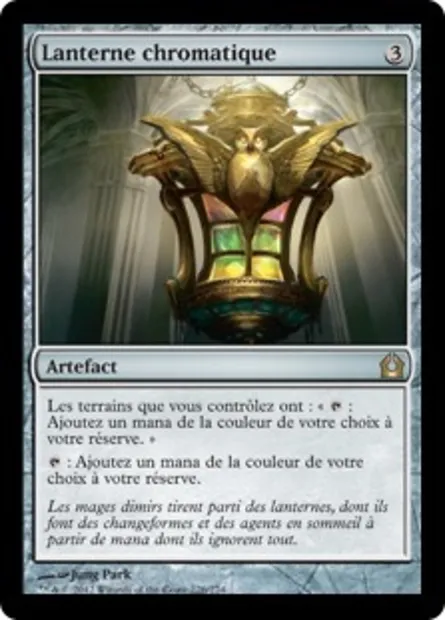 Lanterne chromatique, carte Magic RTR 226 — extension Retour à Ravnica