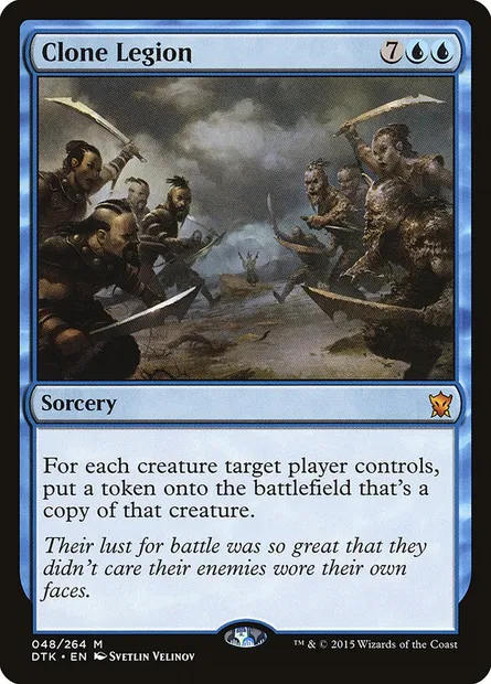 Clone Legion, Magic card DTK 48 — Dragons of Tarkir set