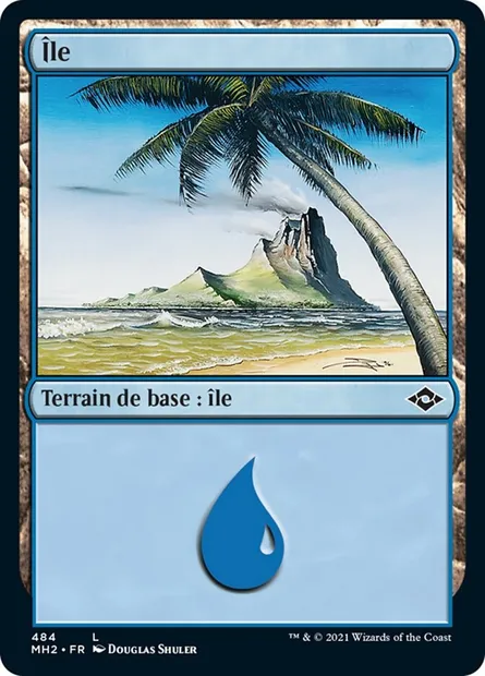 Île, carte Magic MH2 484 — extension Horizons du Modern 2