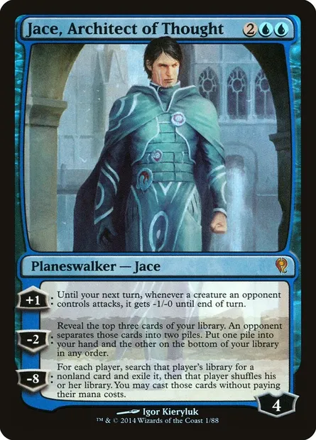 Jace, Architect of Thought, Magic card DDM 1 — Duel Decks: Jace vs. Vraska set