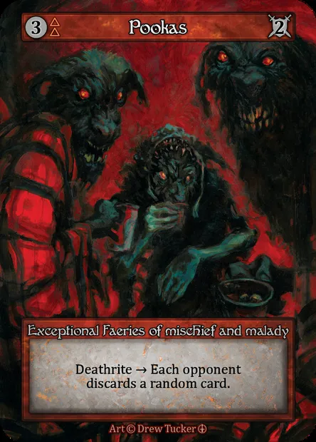 Pookas, carte Sorcery ATH 051 — extension Arthurian Legends