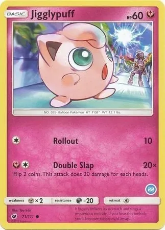 Rondoudou, carte Pokémon TK11 021-22 — extension SM Trainer Kit: Alolan Sandslash & Alolan Ninetales