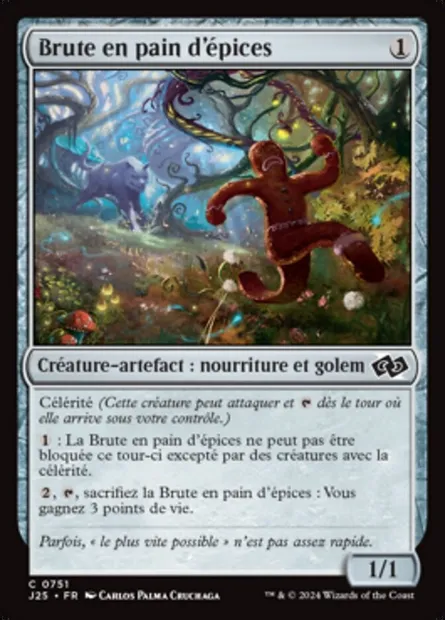 Brute en pain d'épices, carte Magic J25 751 — extension Foundations Jumpstart
