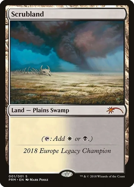 Brousse, carte Magic OLGC 2018 — extension Legacy Championship