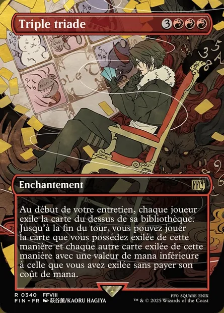 Triple triade, carte Magic FIN 340 — extension Final Fantasy