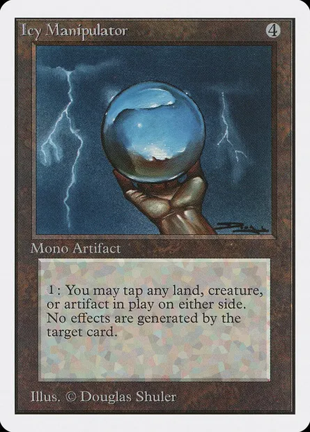 Manipulateur glacial, carte Magic 2ED 249 — extension Unlimited Edition